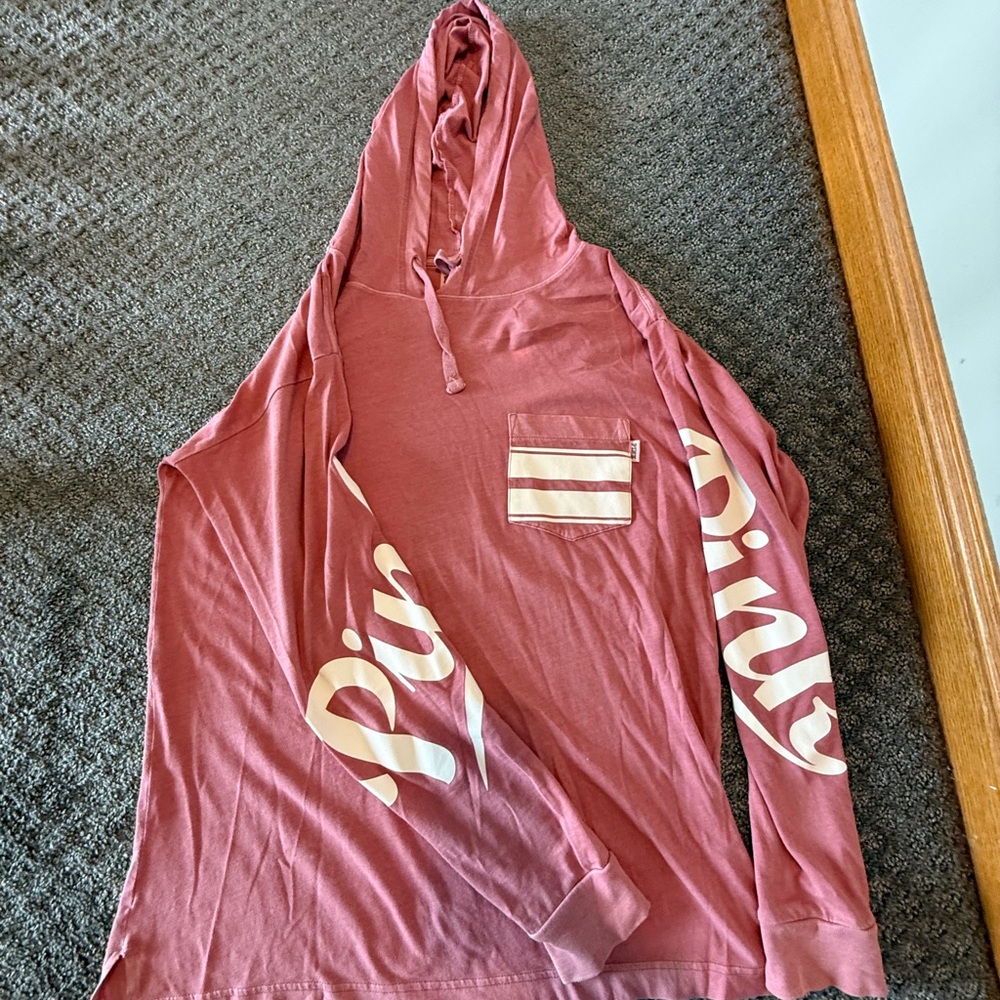 PINK Victoria's Secret Dusty Rose Hoodie